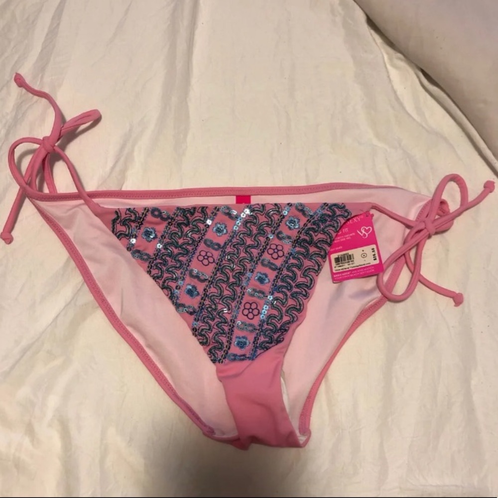 Embellished bikini bottom